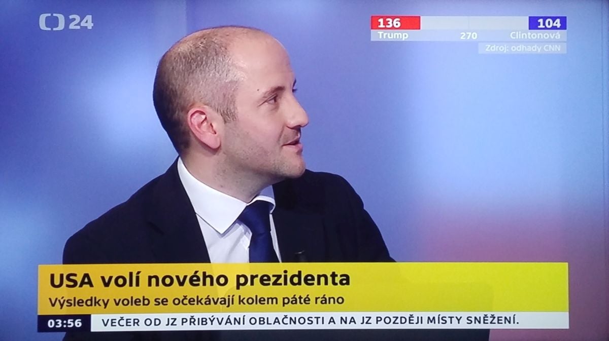 Americké volby na ČT24 a TV Nova