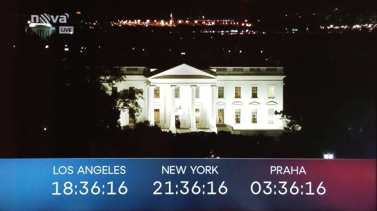 Americké volby na ČT24 a TV Nova
