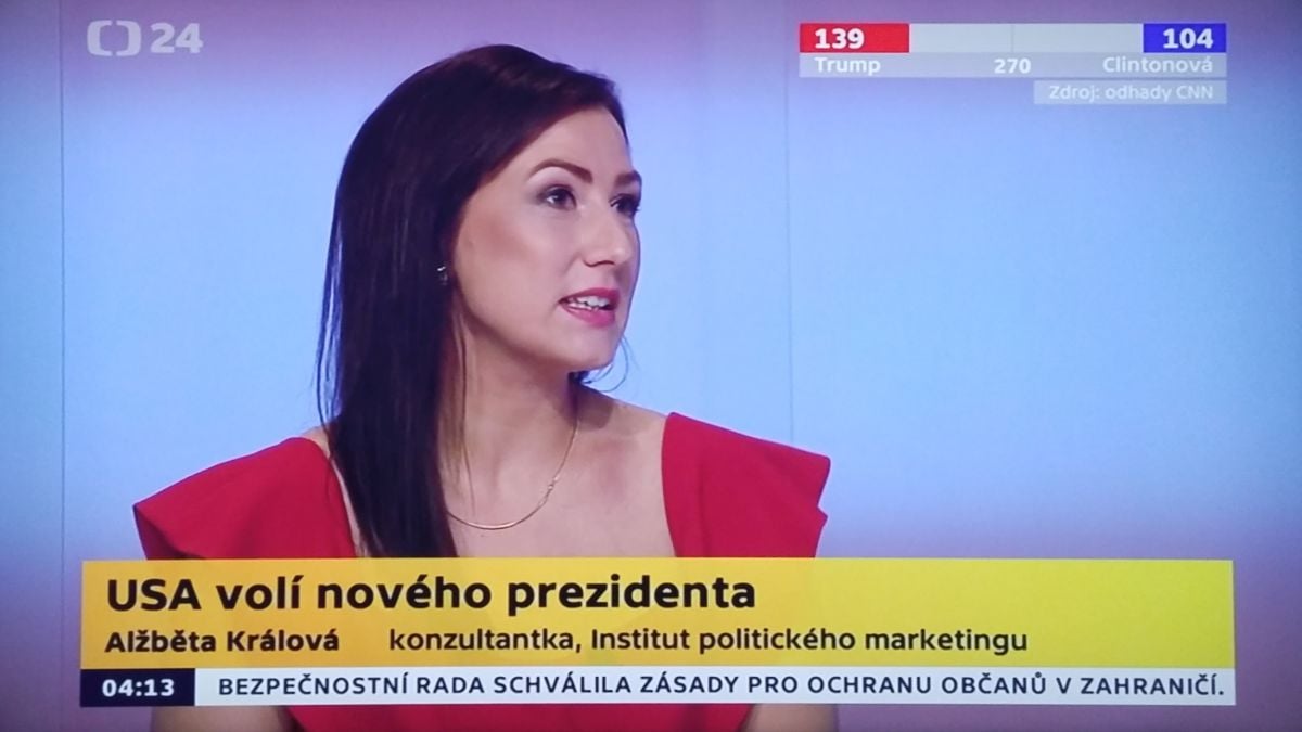 Americké volby na ČT24 a TV Nova
