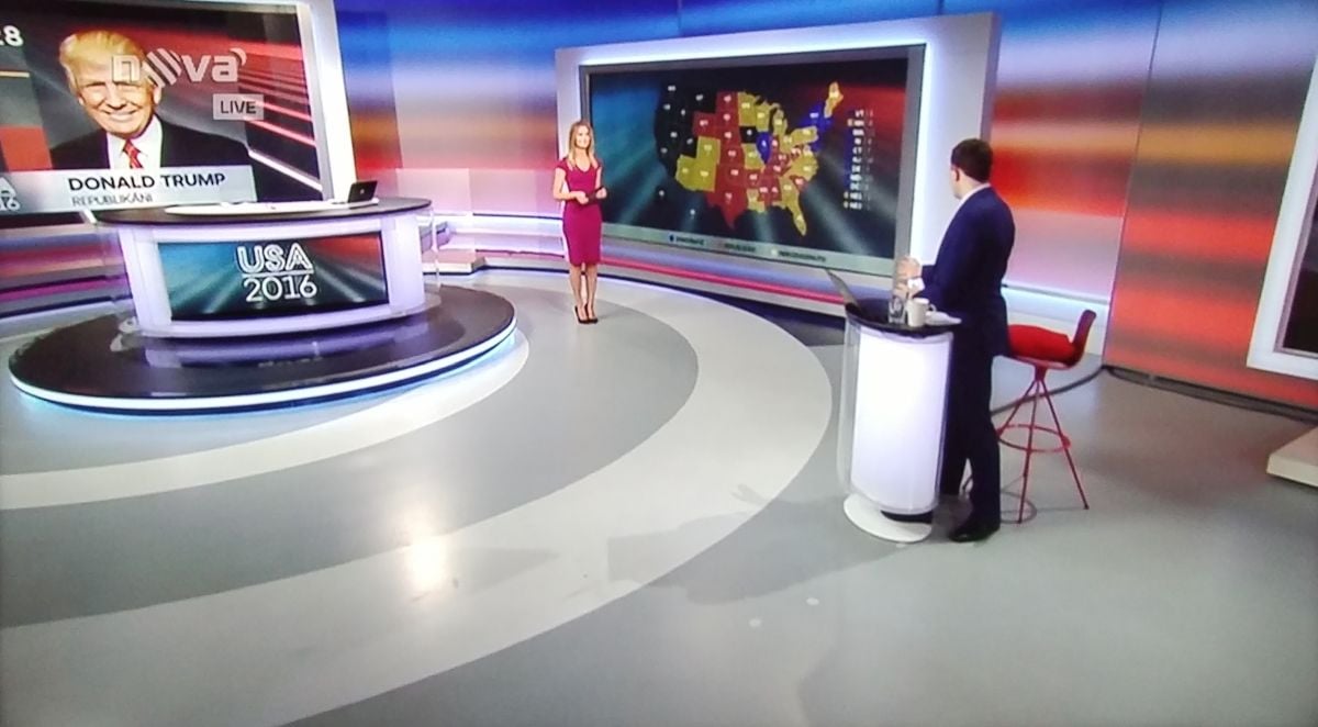 Americké volby na ČT24 a TV Nova