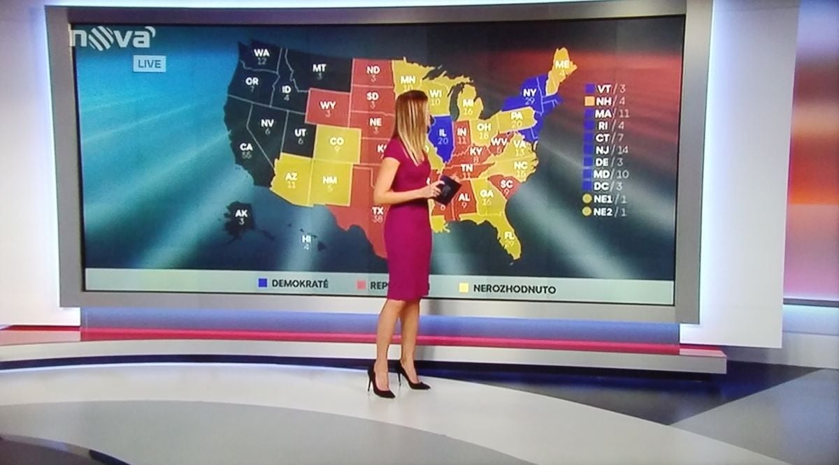 Americké volby na ČT24 a TV Nova