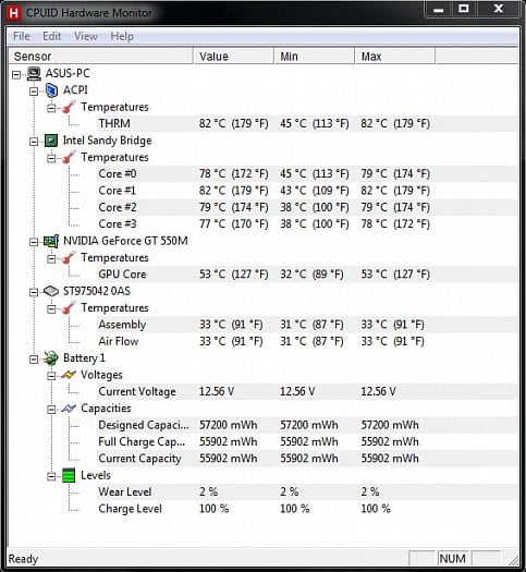 HW monitor