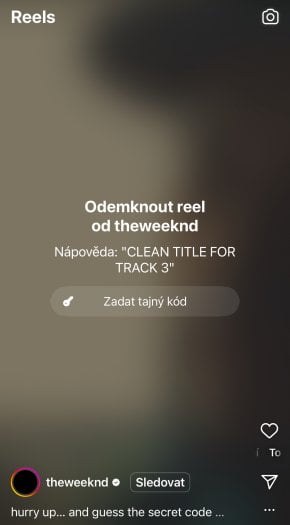 Autor: Podnikatel.cz / Instagram Náhled uzamykatelných Reelů