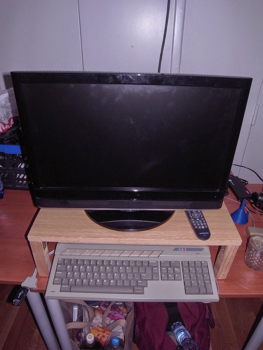 Atari Falcon Bohdana Milera, otuněný turbokartou a dokonce s Linuxem.