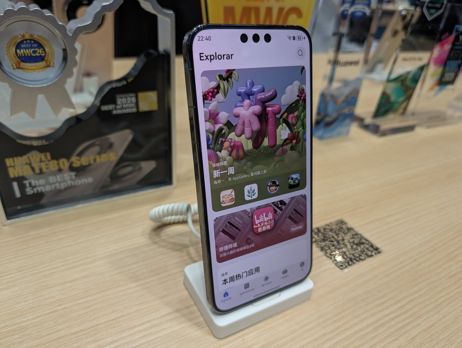 Chytré telefony Huawei Mate