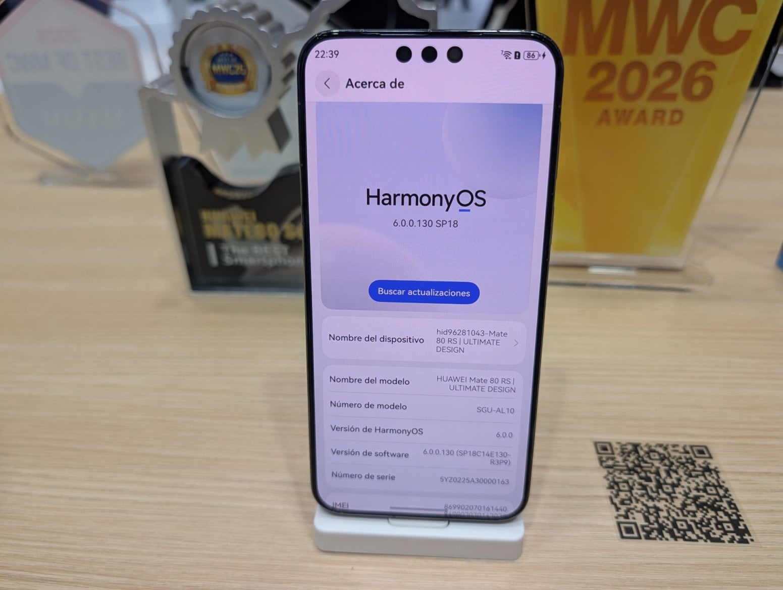 Chytré telefony Huawei Mate