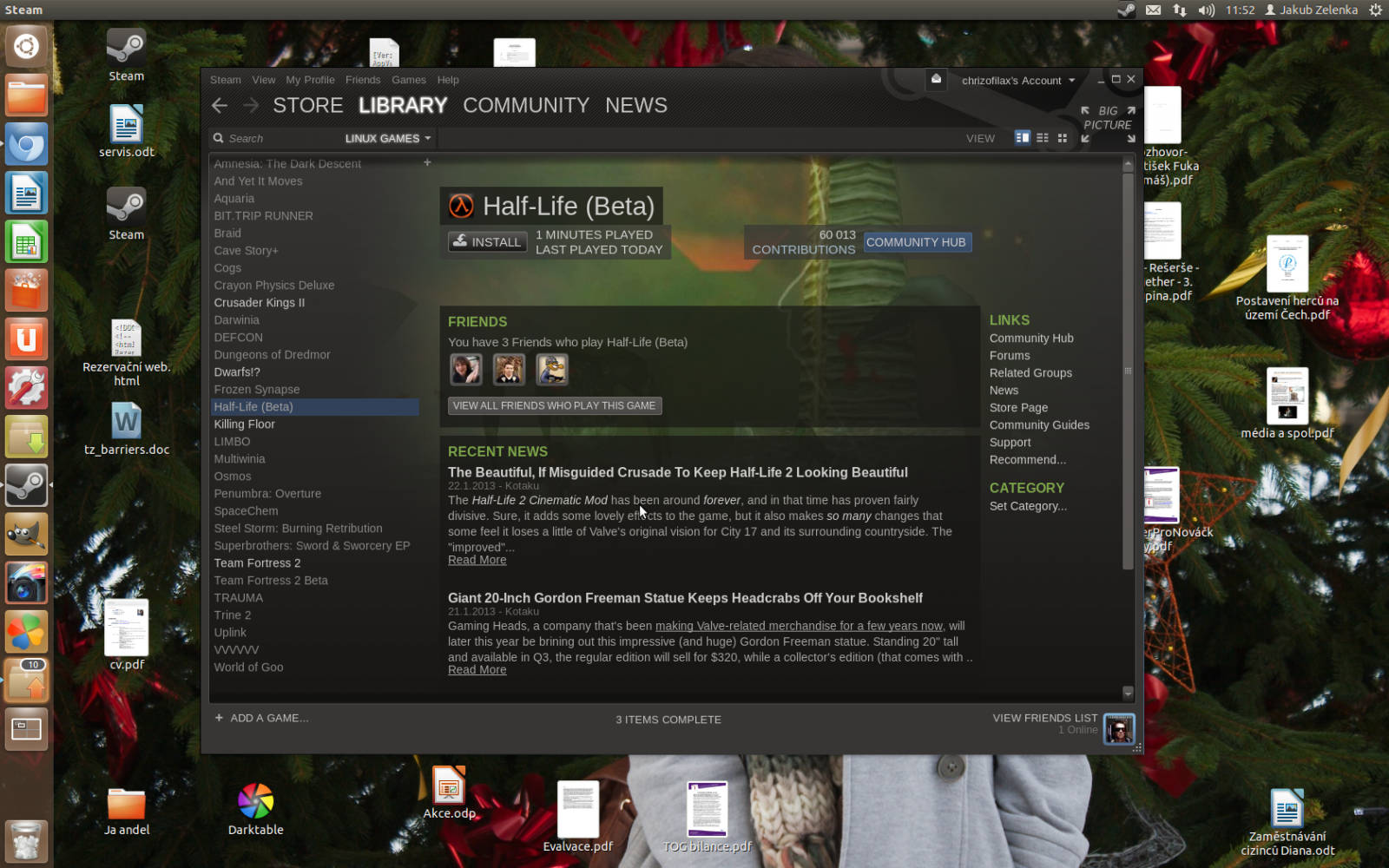Half-Life 1 na Linuxu
