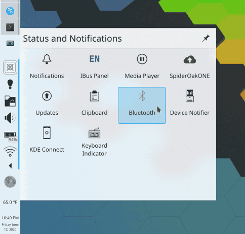 KDE Plasma 5.20 (vývojová verze)