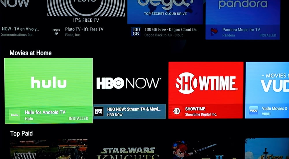 Osprey - ukázky uživatelského rozhraní