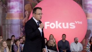 Václav Moravec v pořadu Fokus VM