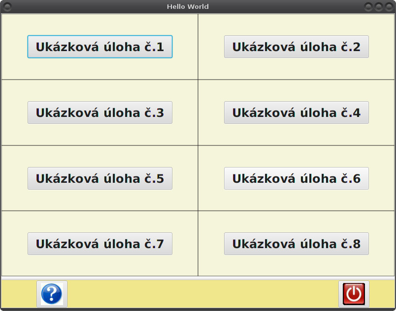 Vytvoření a úprava nového projektu