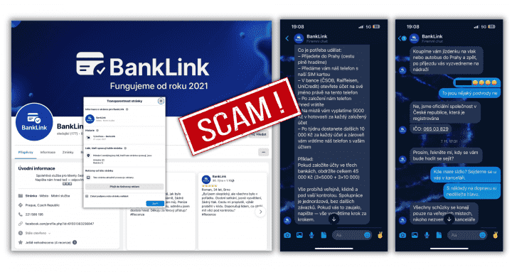 Ukázka podvodného jednání.