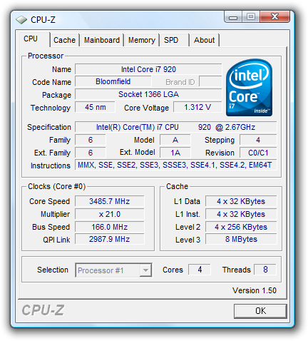 Cpu-Z w/ Turbo