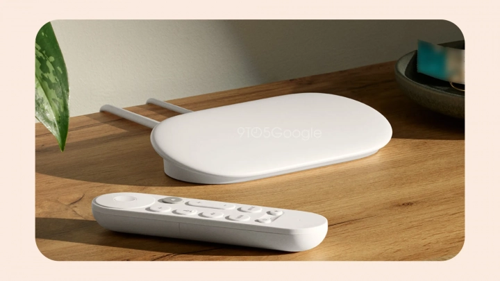 Design nového zařízení nesoucí název Google TV Streamer