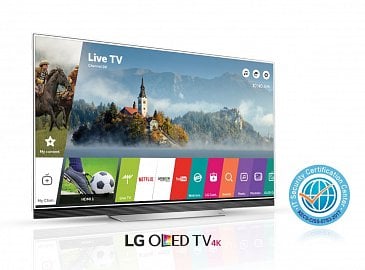 LG OLED TV – bezpečnostní certifikát.