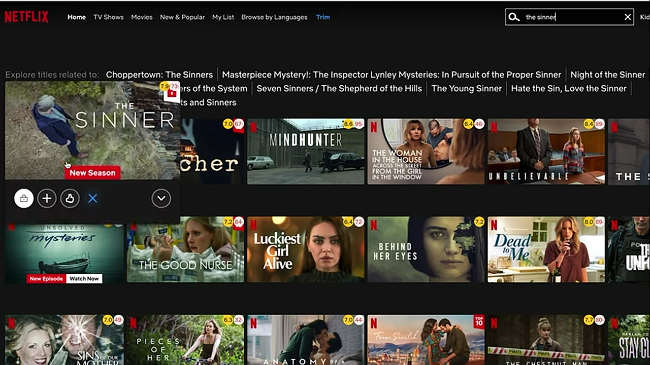 Pokud vyberete pořad, který není v tarifu s reklamou dostupný, ukáže se u něj symbol zámku.