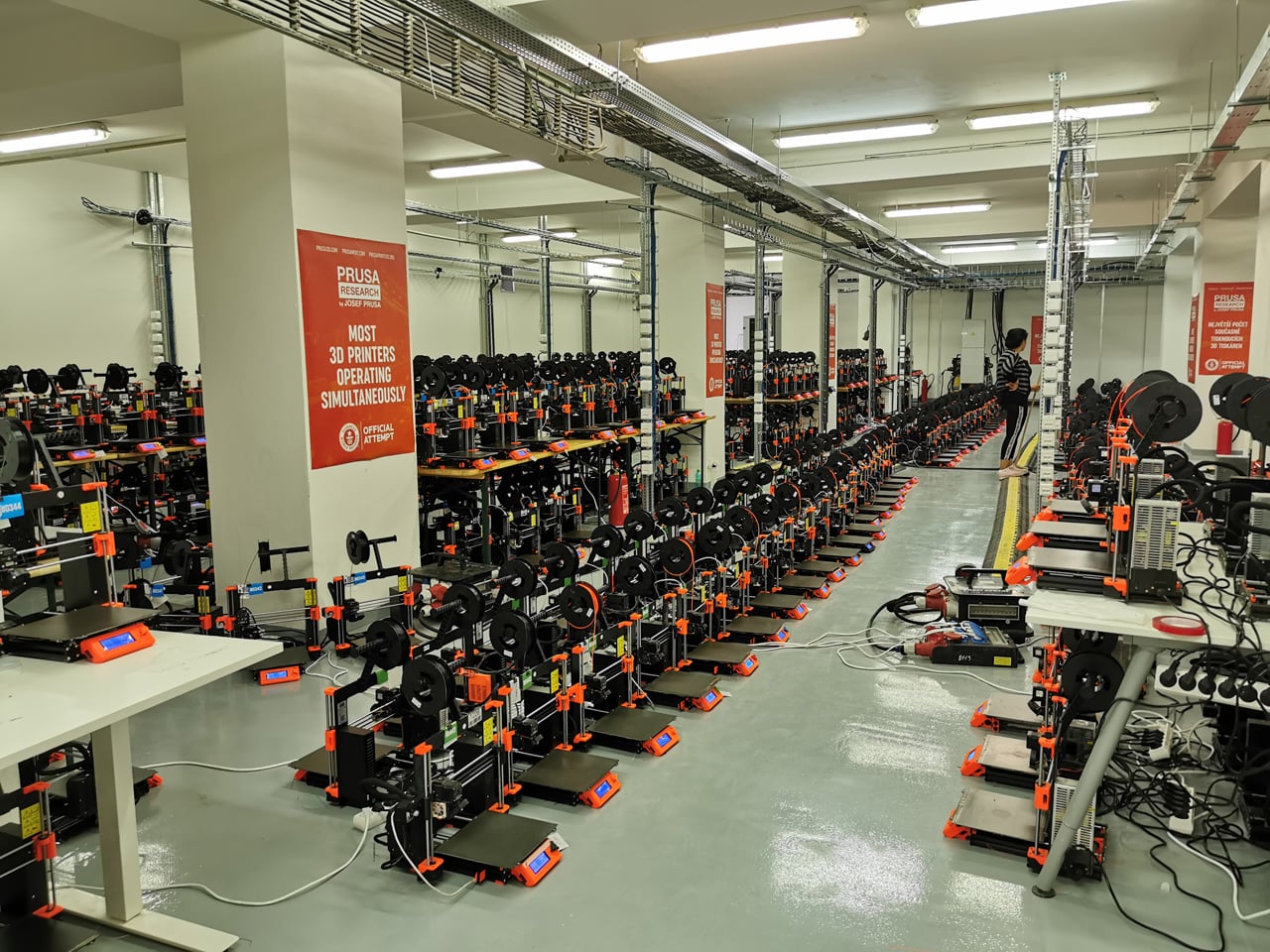 Průša: Guinnessova kniha rekordů a tisíc 3D tiskáren v chodu