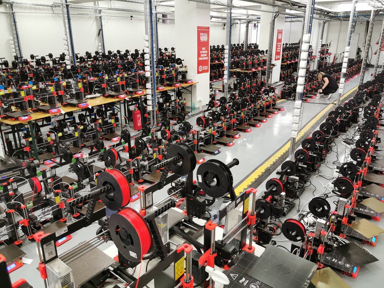 Průša: Guinnessova kniha rekordů a tisíc 3D tiskáren v chodu