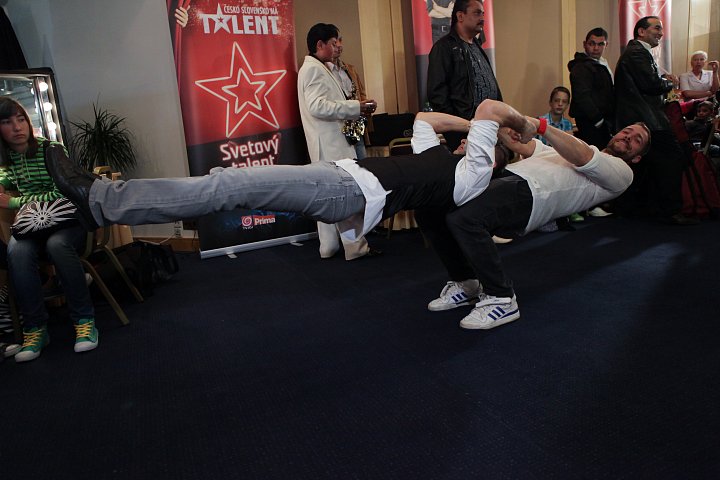 Soutěžící v castingu na třetí řadu Česko Slovensko má talent