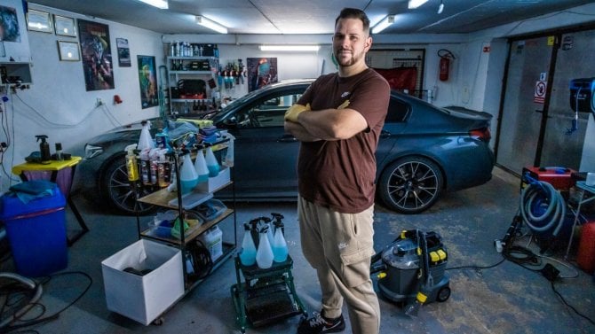 Jiří Klovrza z Tepování Praha