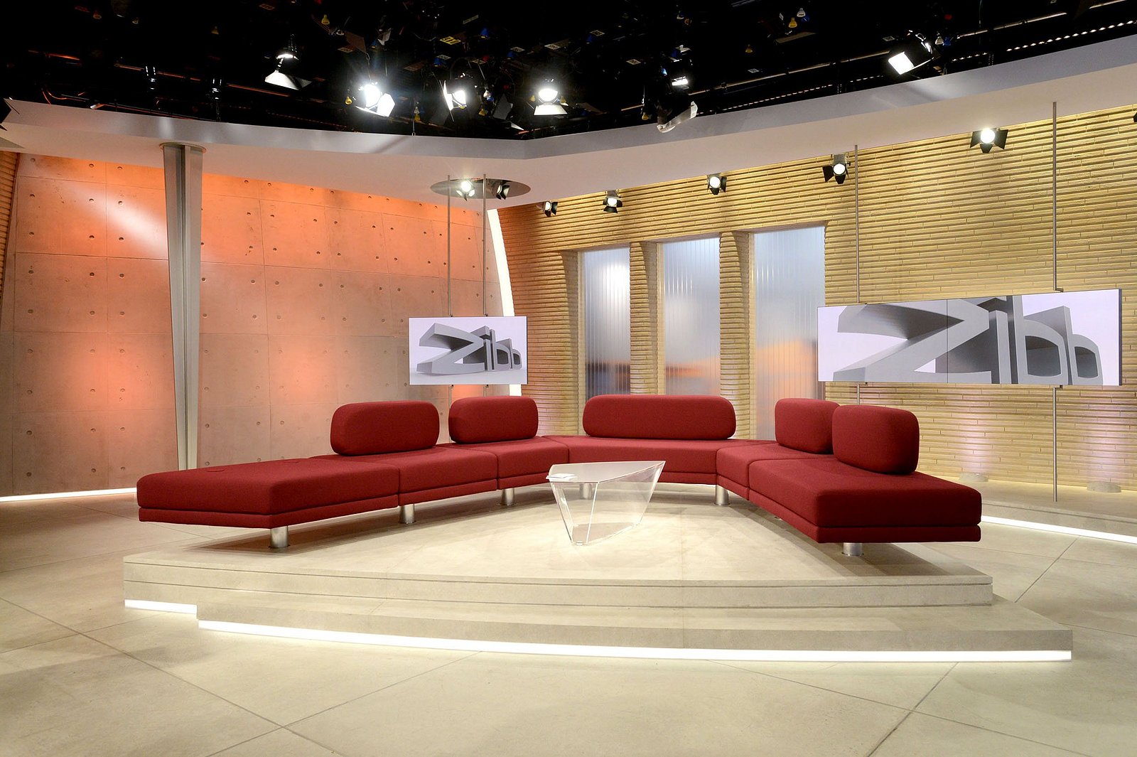 Vysílací prostory stanice rbb pro Berlín a Braniborsko