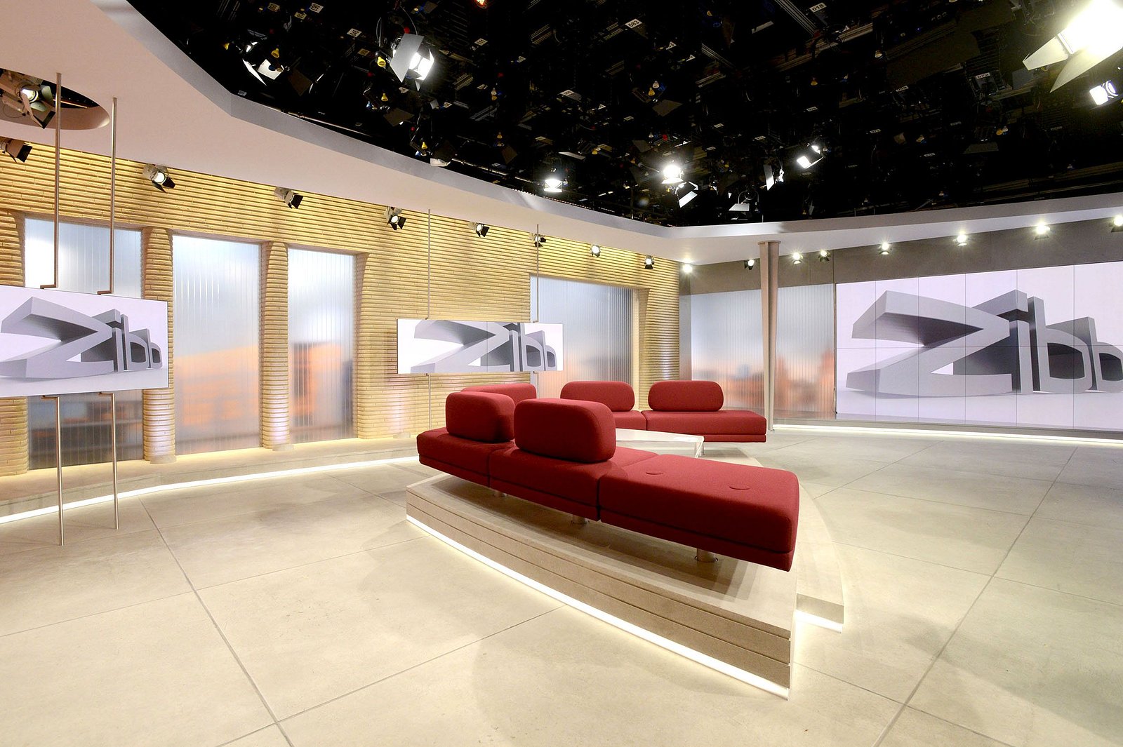 Vysílací prostory stanice rbb pro Berlín a Braniborsko