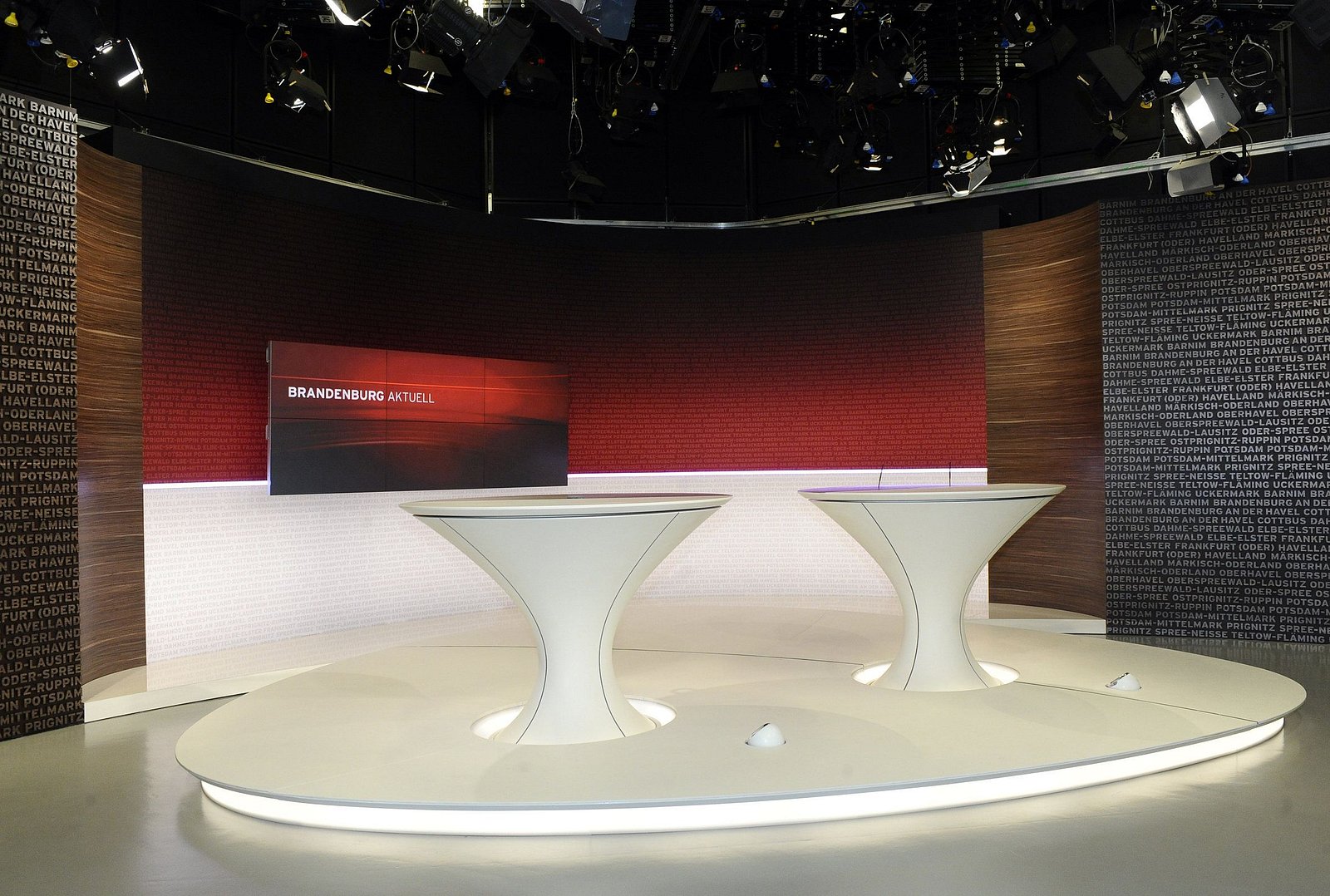 Vysílací prostory stanice rbb pro Berlín a Braniborsko