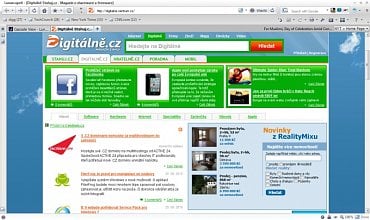 <p>Takto vypadá Lunascape po prvním spuštění. Vzhled je ale možné naprosto změnit</p>