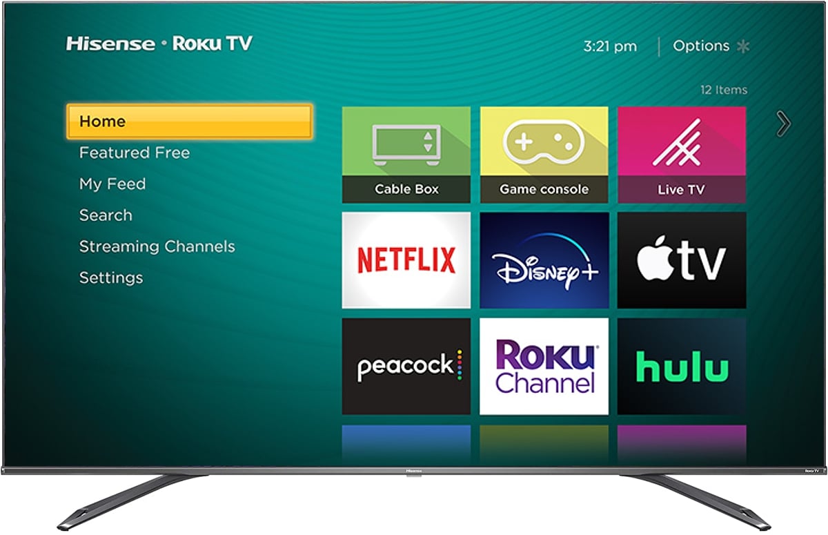 8K ULED TV Hisense s Roku OS/Android TV