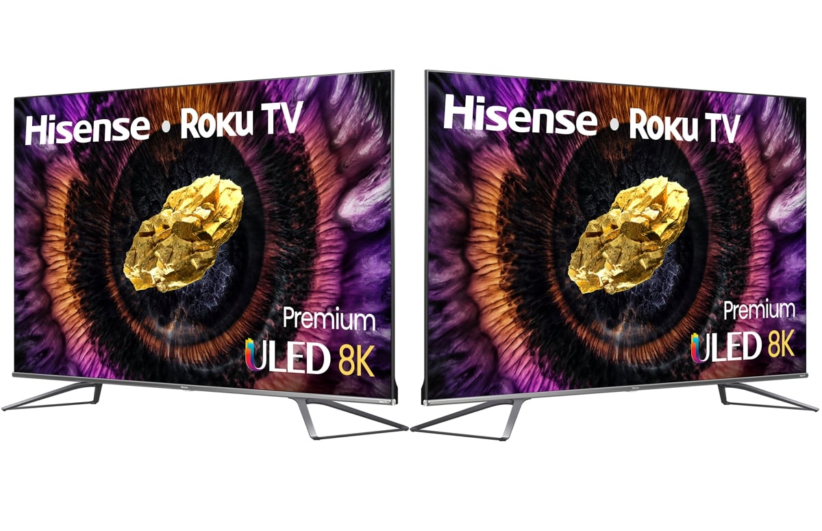 8K ULED TV Hisense s Roku OS/Android TV