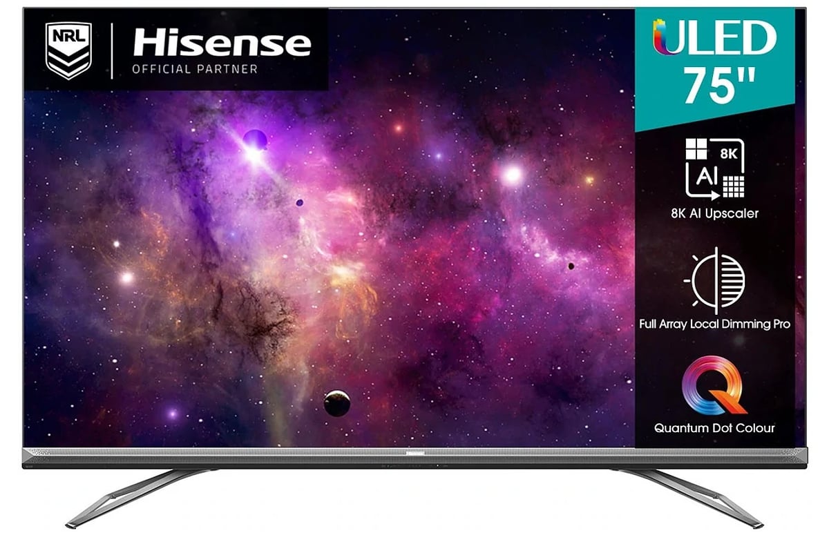 8K ULED TV Hisense s Roku OS/Android TV