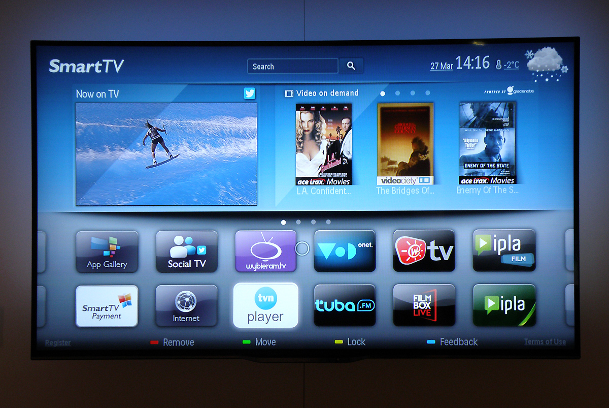 Prostředí Smart TV v televizorech Philips