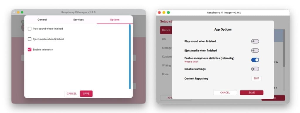 Raspberry Pi Imager 2.0