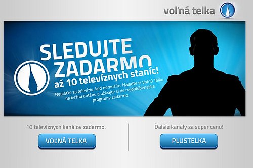 Podoba nových webových stránek volnatelka.sk
