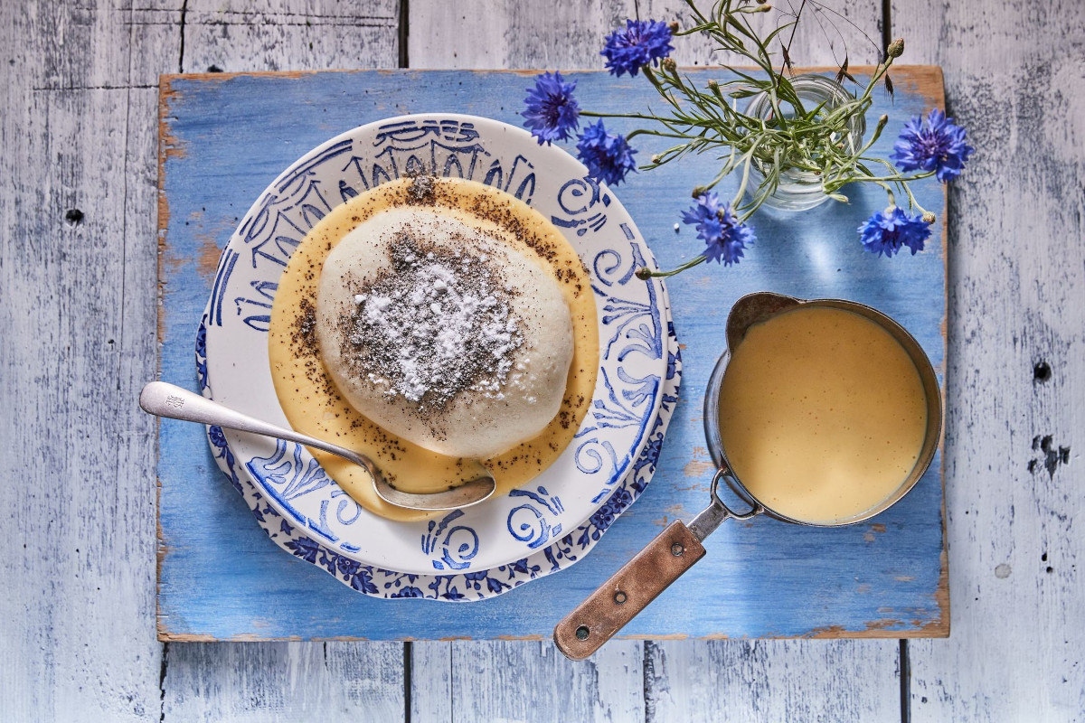 Germknödel, alpský, rakouský knedlík