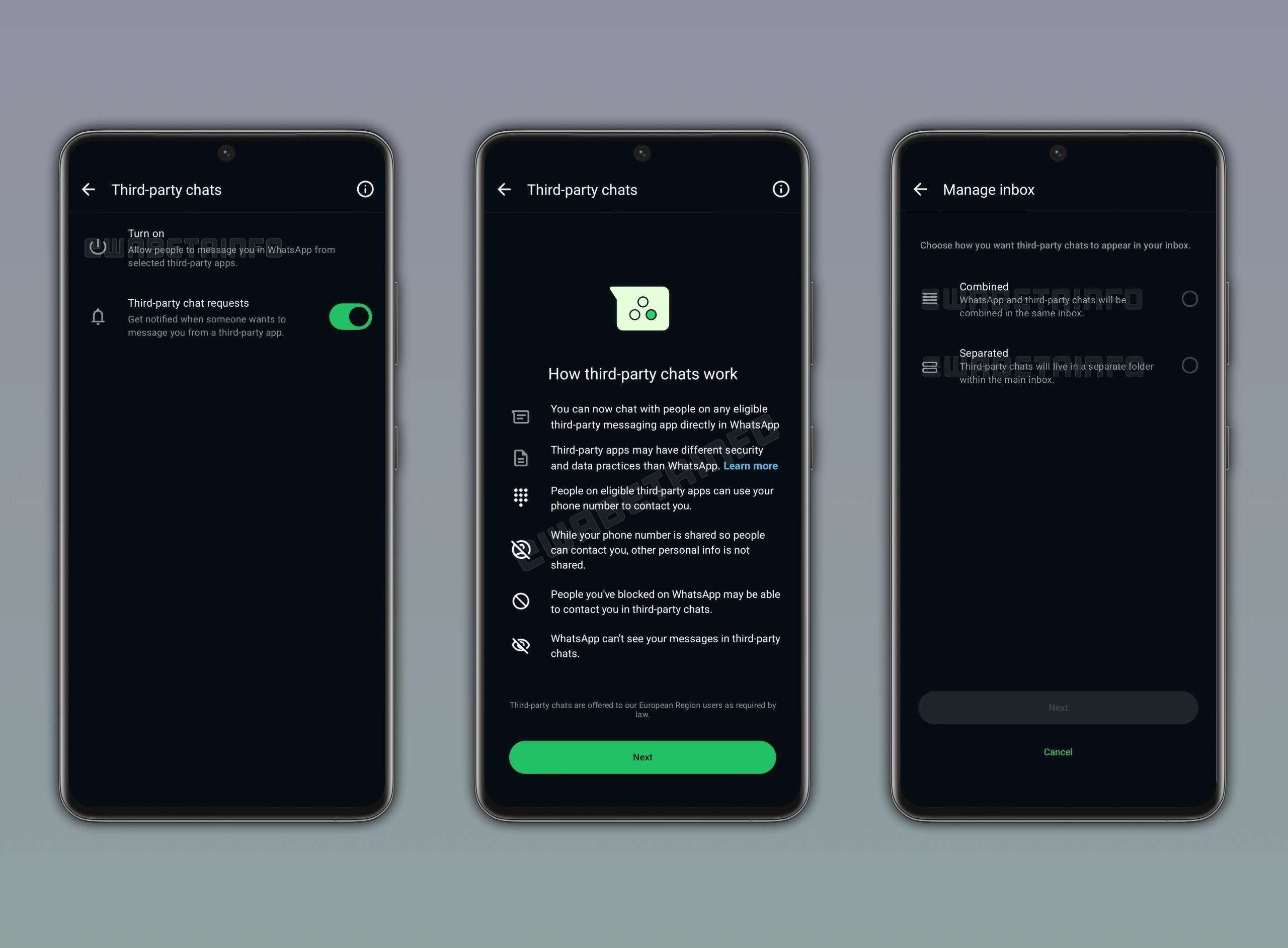 WhatsApp se otevírá jiným komunikátorům