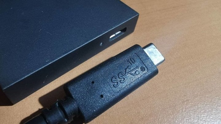 Seagate FireCuda Gaming SSD USB kabel