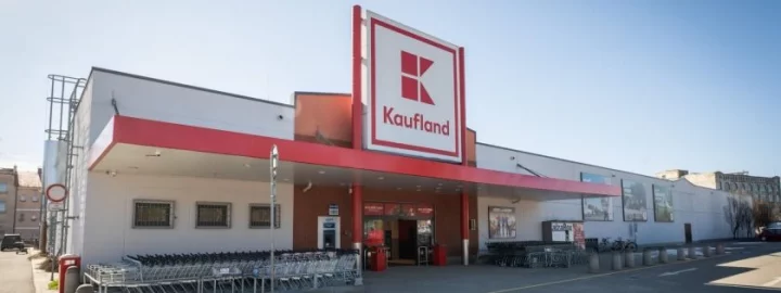 Kaufland v Krnově po rekonstrukci po povodních