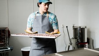 Majitel čokoládové manufaktury Ajala Chocolate Filip Teplý