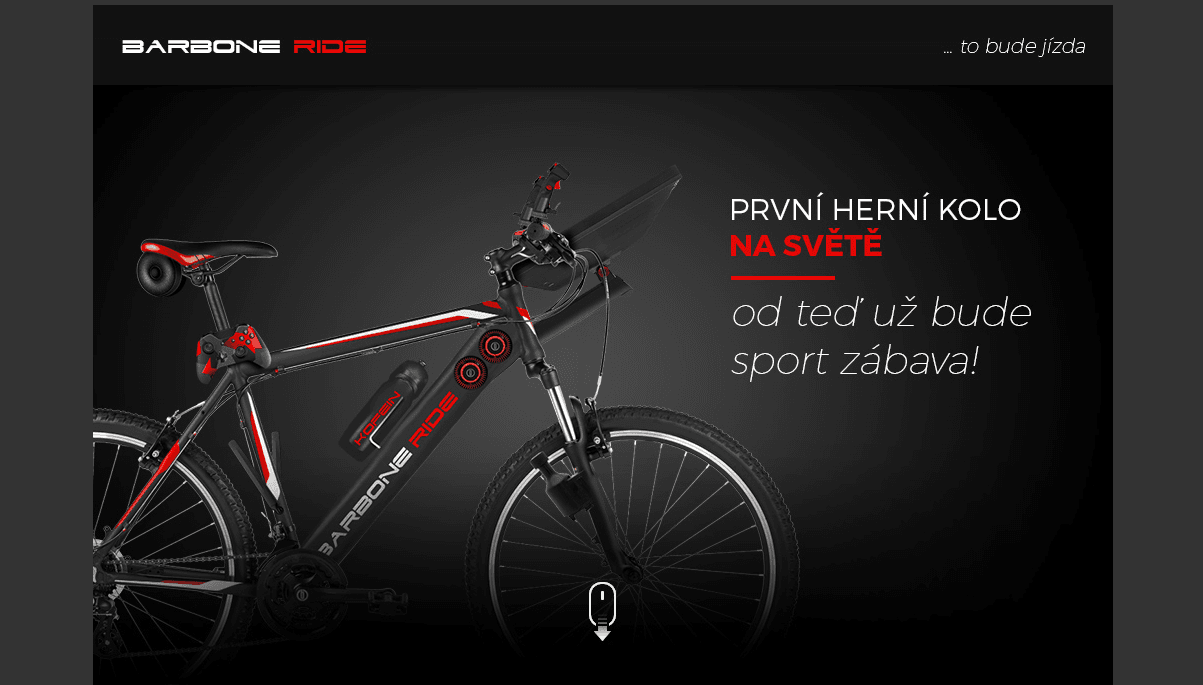 Jak dostat děti od počítače na čerstvý vzduch? <a href="https://www.tsbohemia.cz/mailing/kolo/hernikolo_april16.html">Barbone představuje herní kolo.</a>