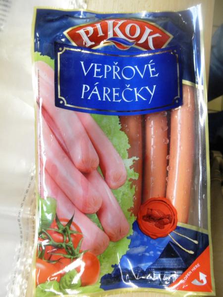 PIKOK Vepřové párečky - Výrobek obsahoval sóju v množství větším než pouze stopovém. Spotřebitel tak byl uváděn v omyl označením: "Může obsahovat stopy sóji." Země výroby: Polsko. Místo kontroly: Lidl, Chrudim