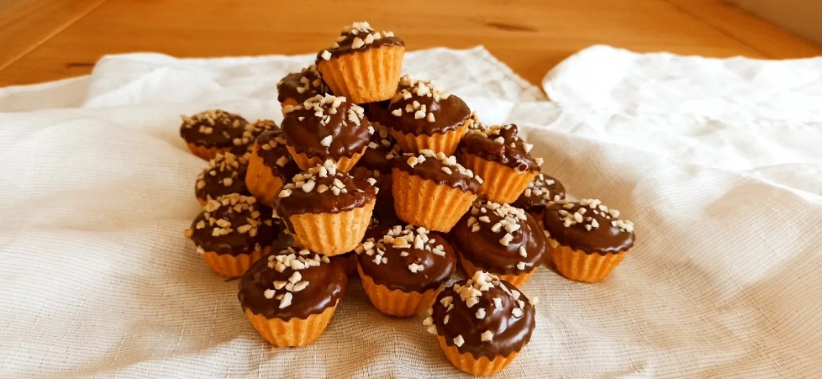 Ořechové košíčky