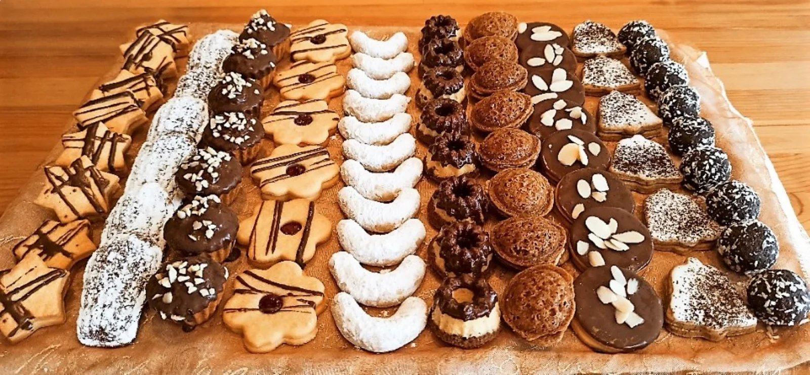 Domácí máslové vánoční cukroví