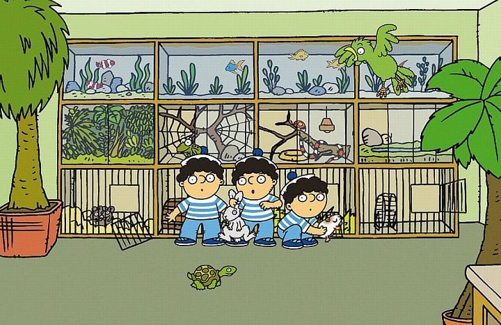 Bílá paní na hlídání.