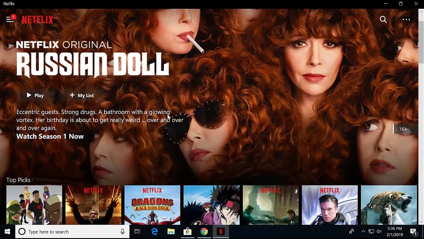 Kodlix U500 - Netflix