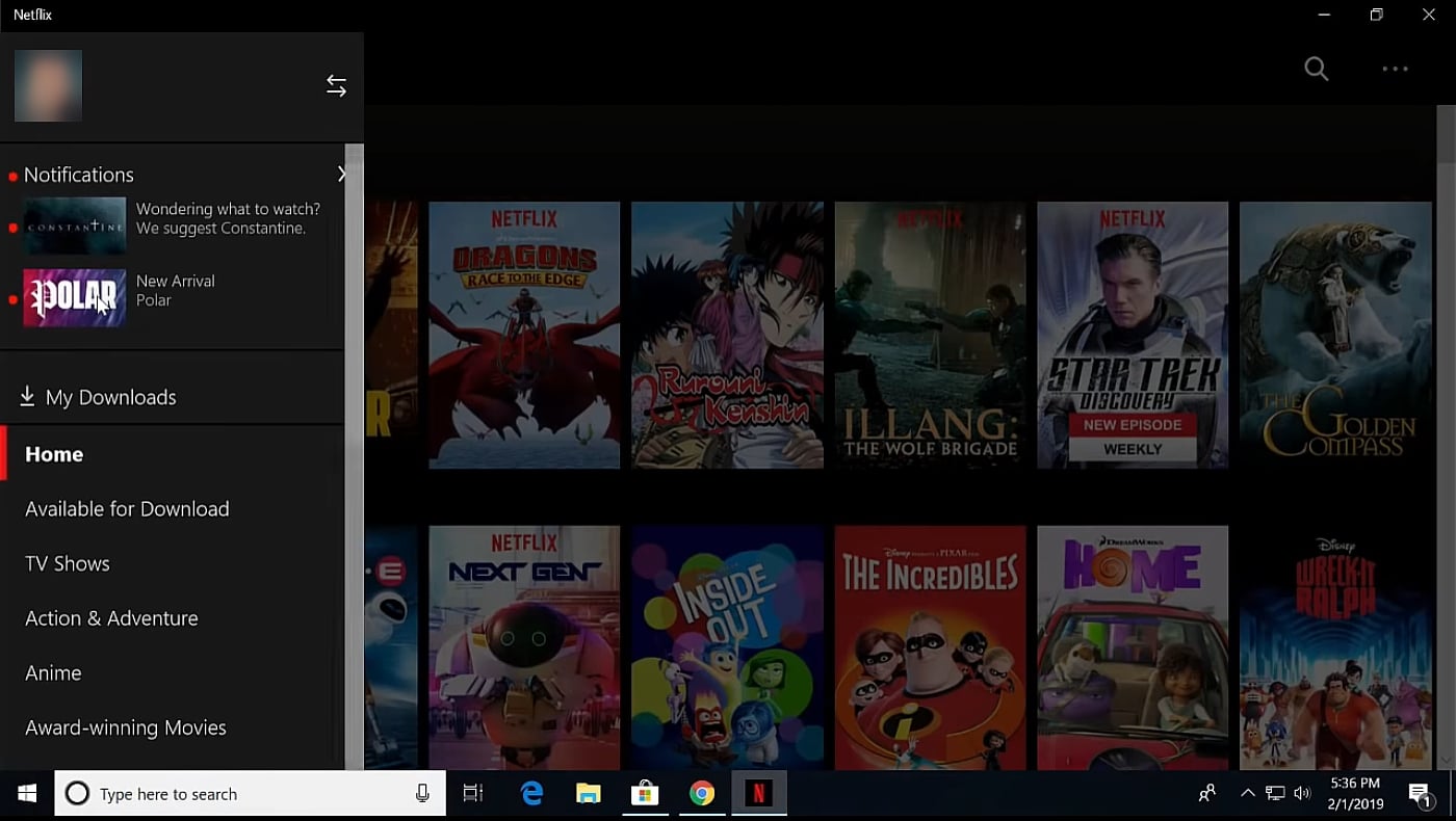 Kodlix U500 - Netflix