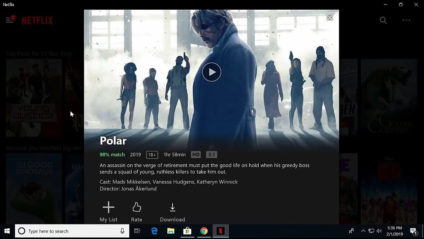 Kodlix U500 - Netflix