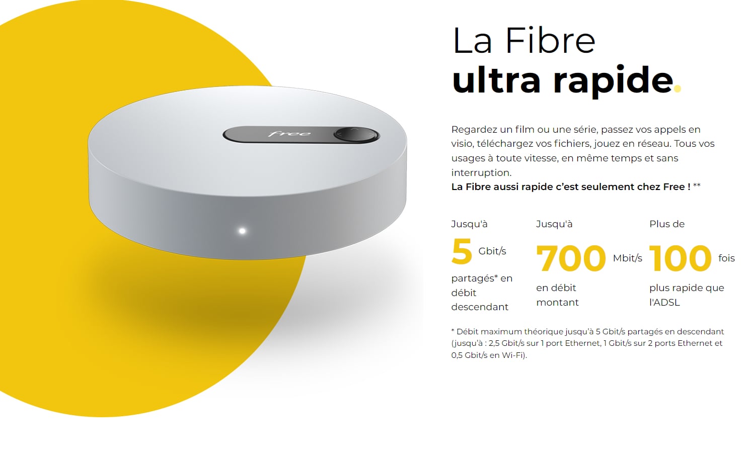 Zařízení Freebox Pop