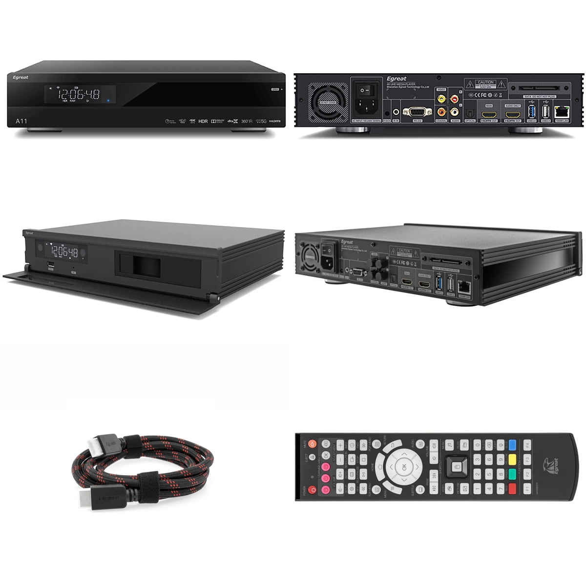 Egreat A11 - fotogalerie přístroje