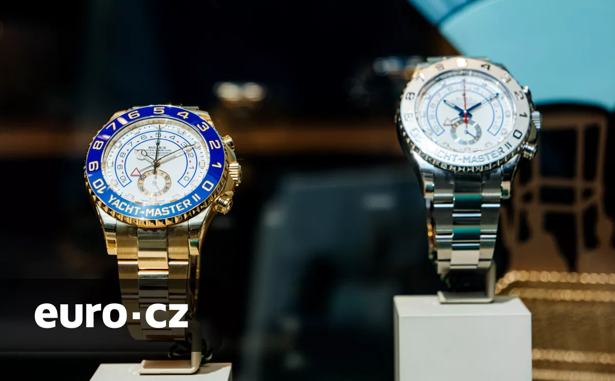 Zlaté rolexky letos zdražily o desítky tisíc korun. Může za to hlavně prudce rostoucí cena vzácného kovu
